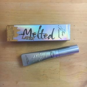 Too Faced melted latex lip gloss in Unicorn Tears